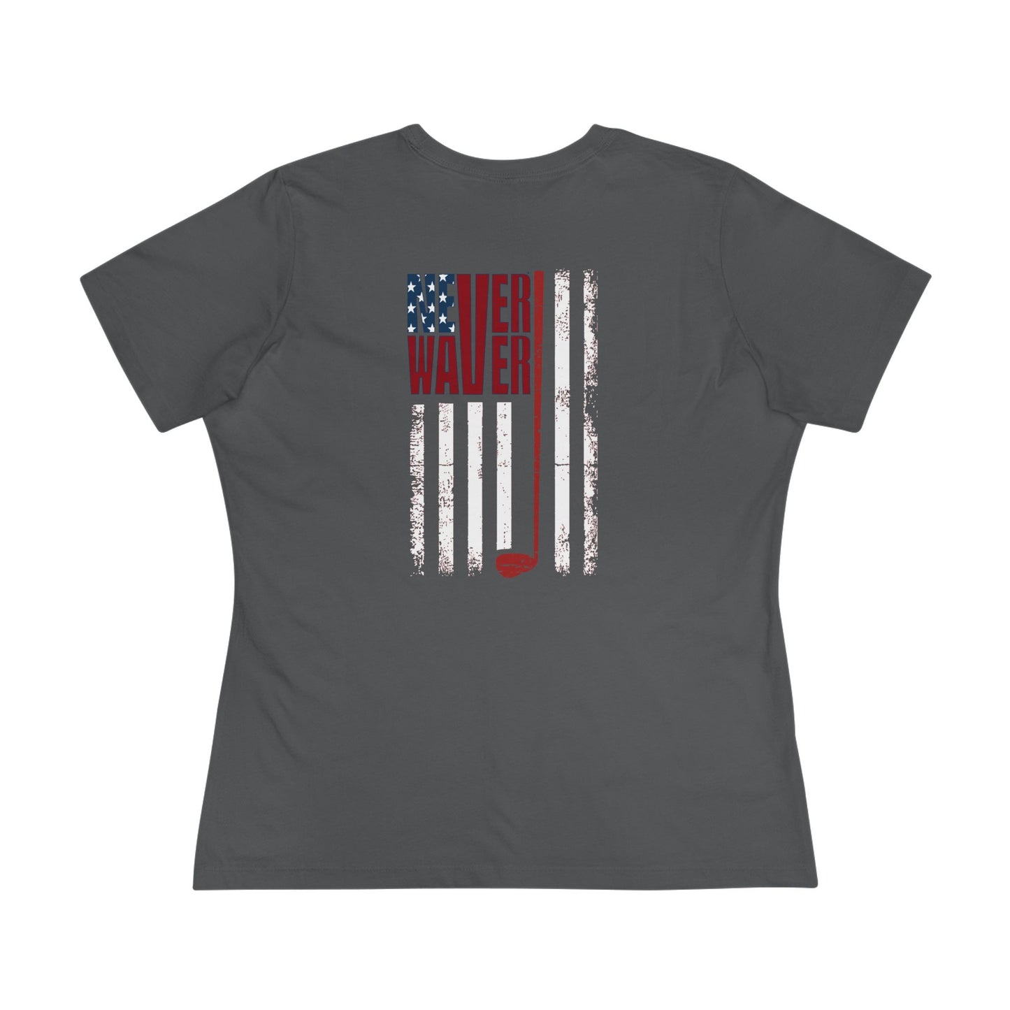 Never Waver Golf Women's Cotton Tee - Never Waver