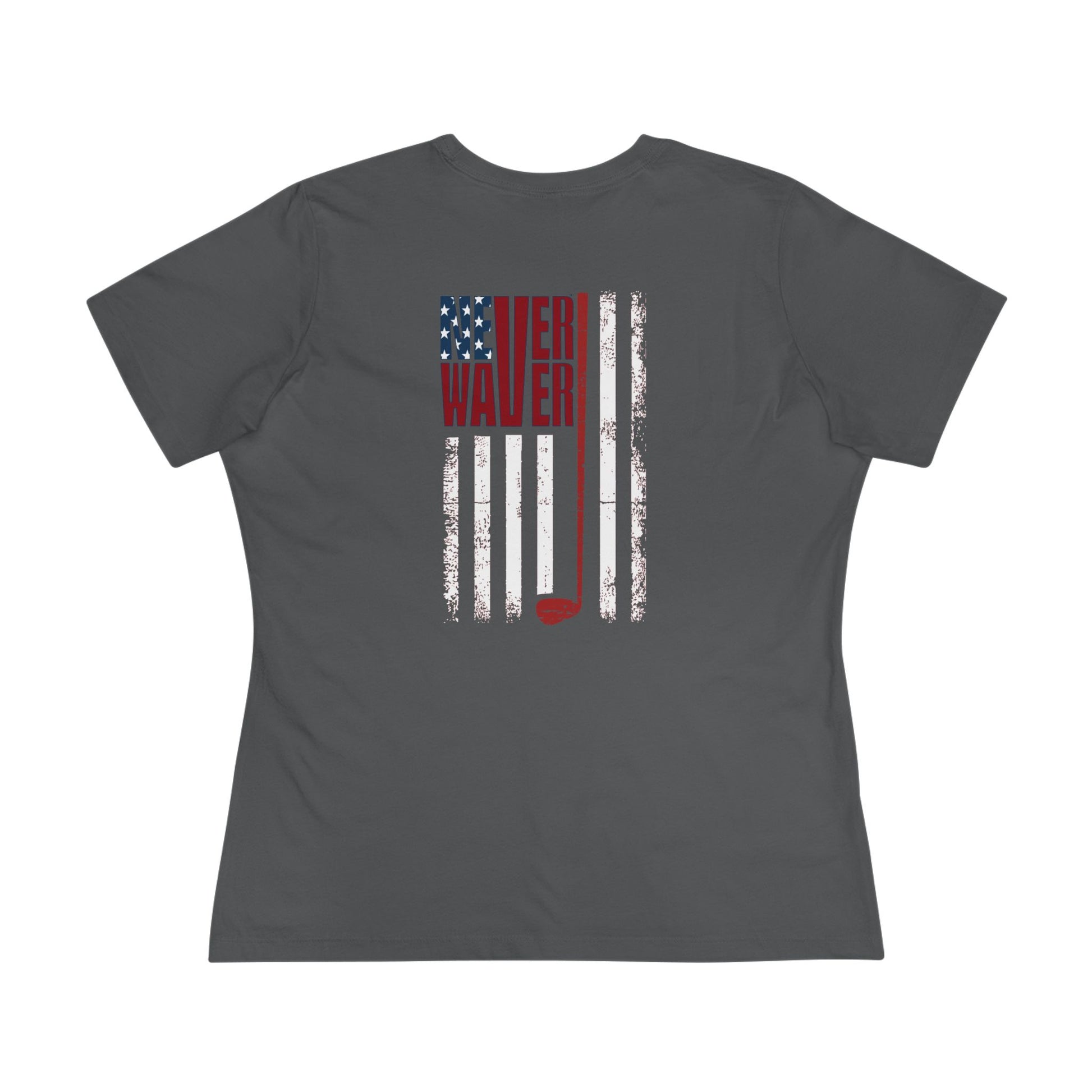 Never Waver Golf Women's Cotton Tee - Never Waver