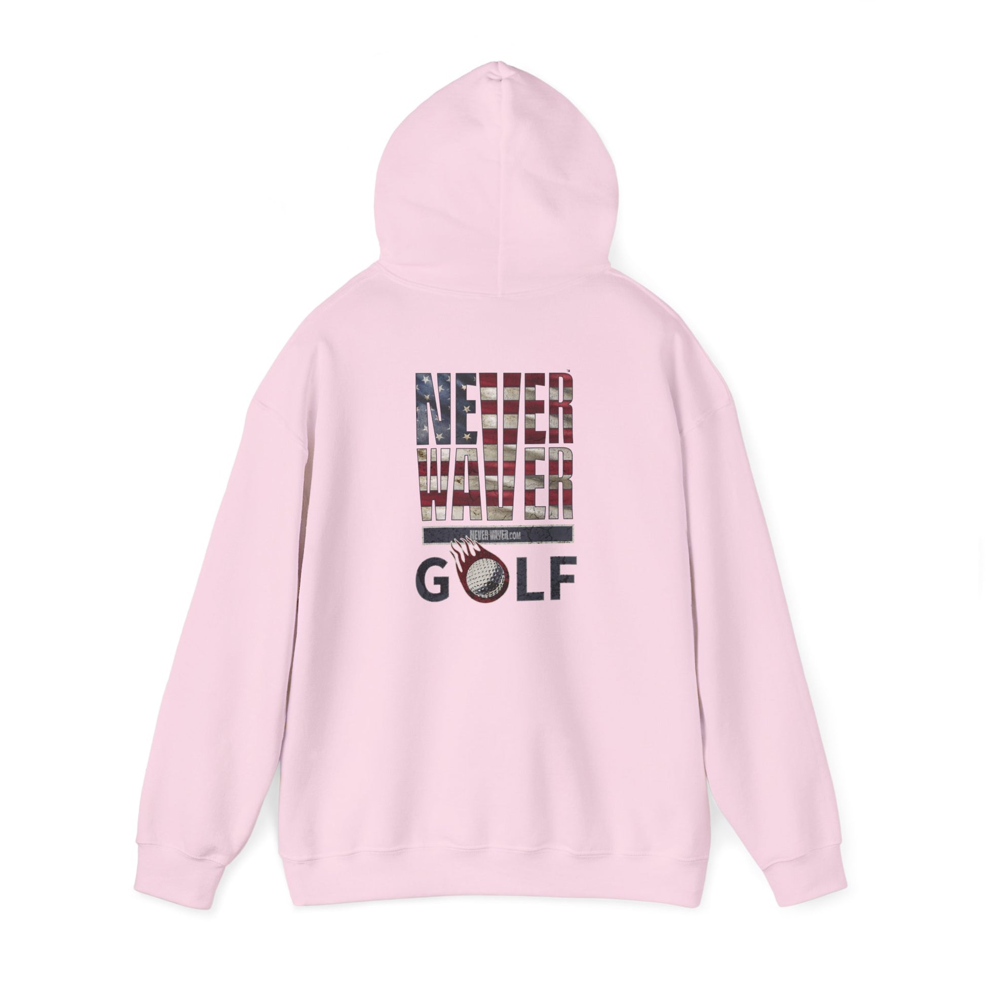 Never Waver Golf Hoodie - Unisex Heavy Blend™ Sweatshirt - Never Waver