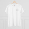 Never Waver” Jesus bold, eye-catching design that reflects a steadfast faith and confidence in Christ. Women's Cotton Tee - Never Waver