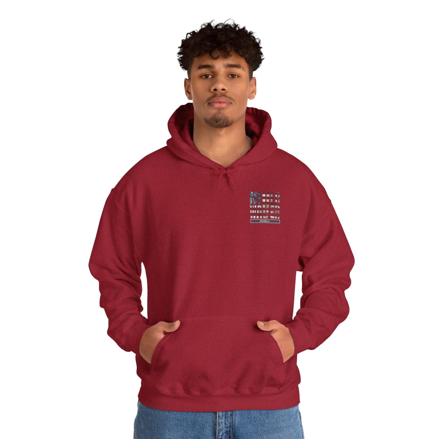 Never Waver Golf Hoodie - Unisex Heavy Blend™ Sweatshirt - Never Waver