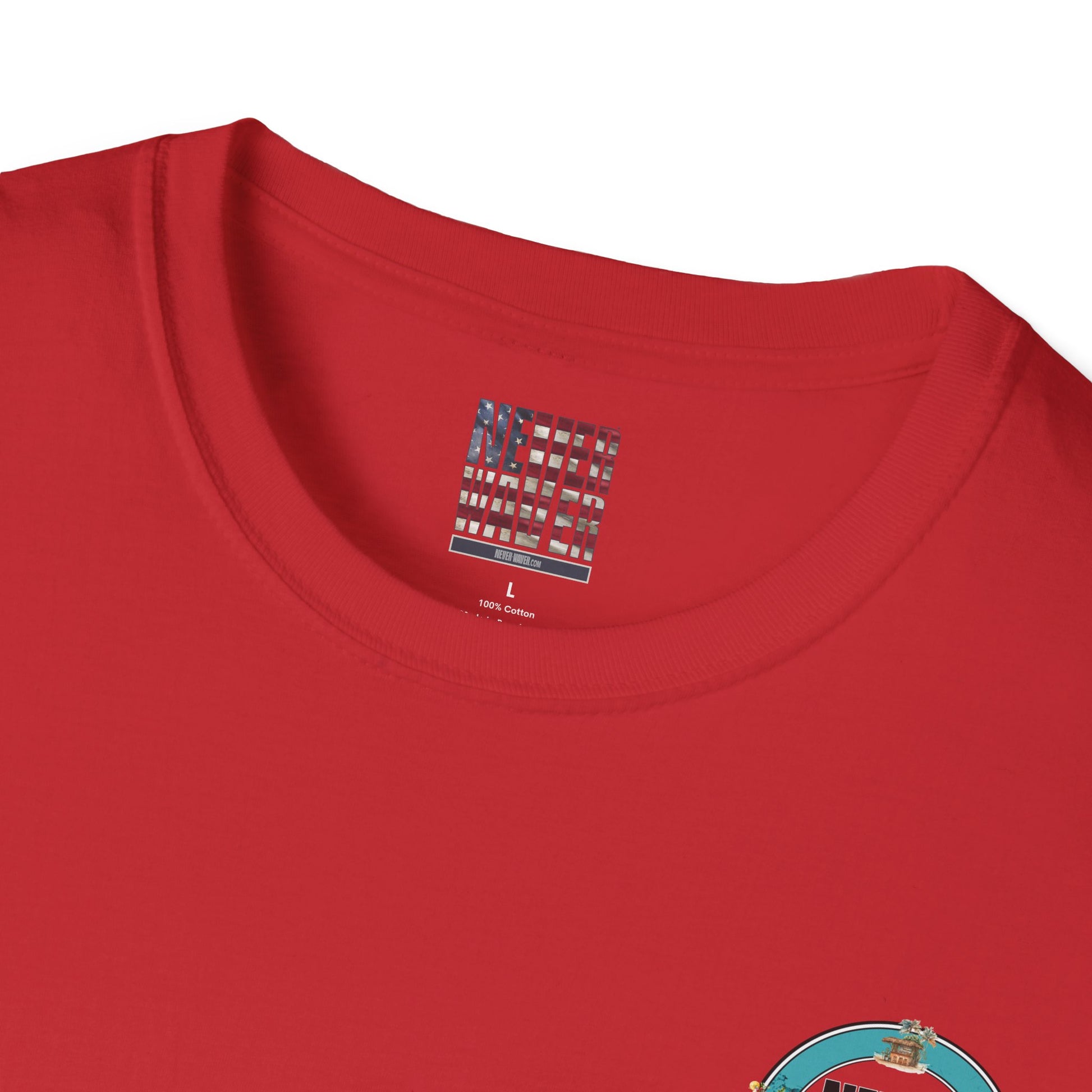 Never Waver Tiki Drinks Made Me Do It? Unisex Soft style T-Shirt - Never Waver