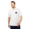 Never Waver Embroidered adidas Unisex Performance Polo - Never Waver