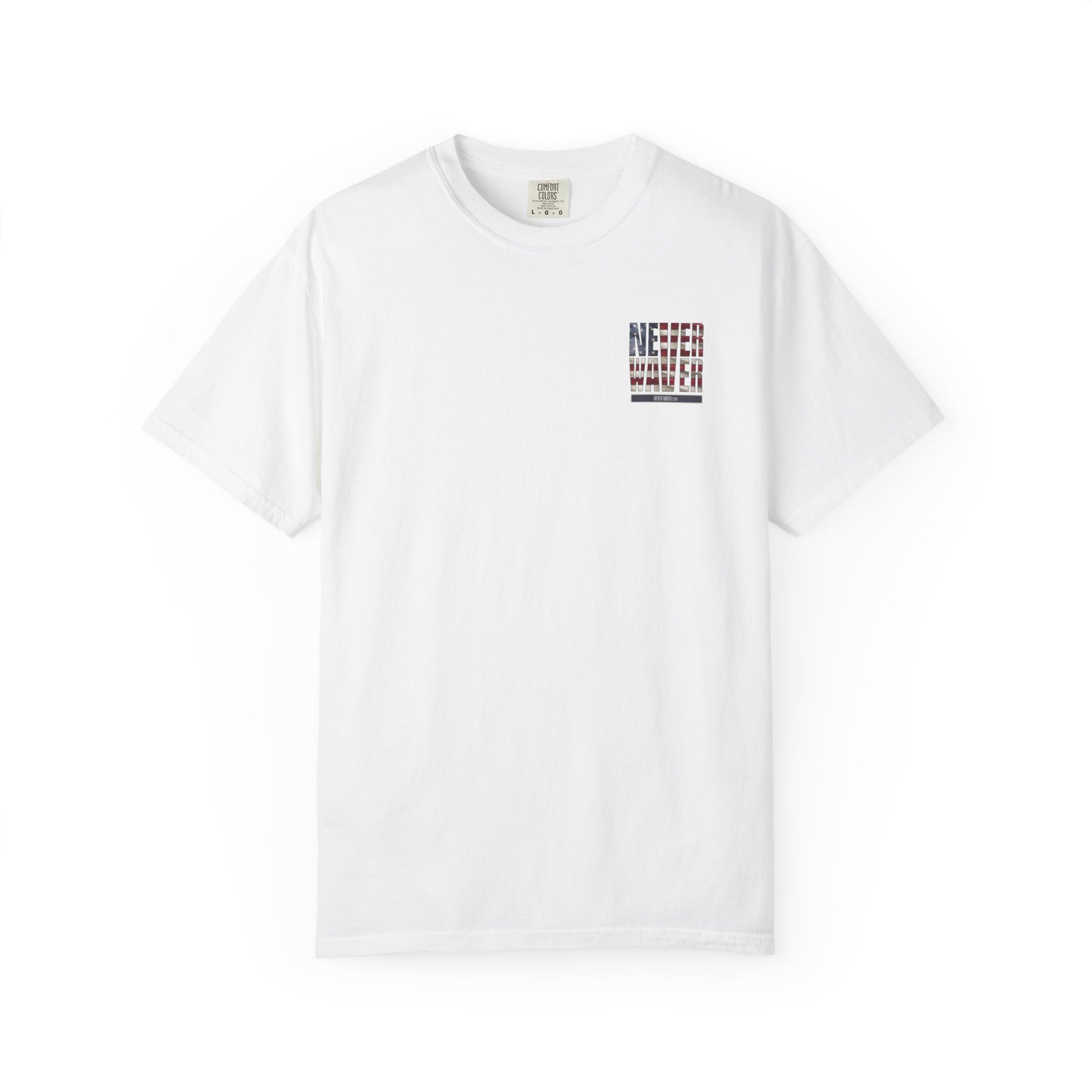 Unisex Garment-Dyed T-Shirt - "Never Waver Remember Who The F@{k You Are " - Never Waver