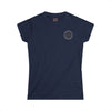 Never Waver Save Water Drink Wine Women's Soft Style Tee - - Never Waver