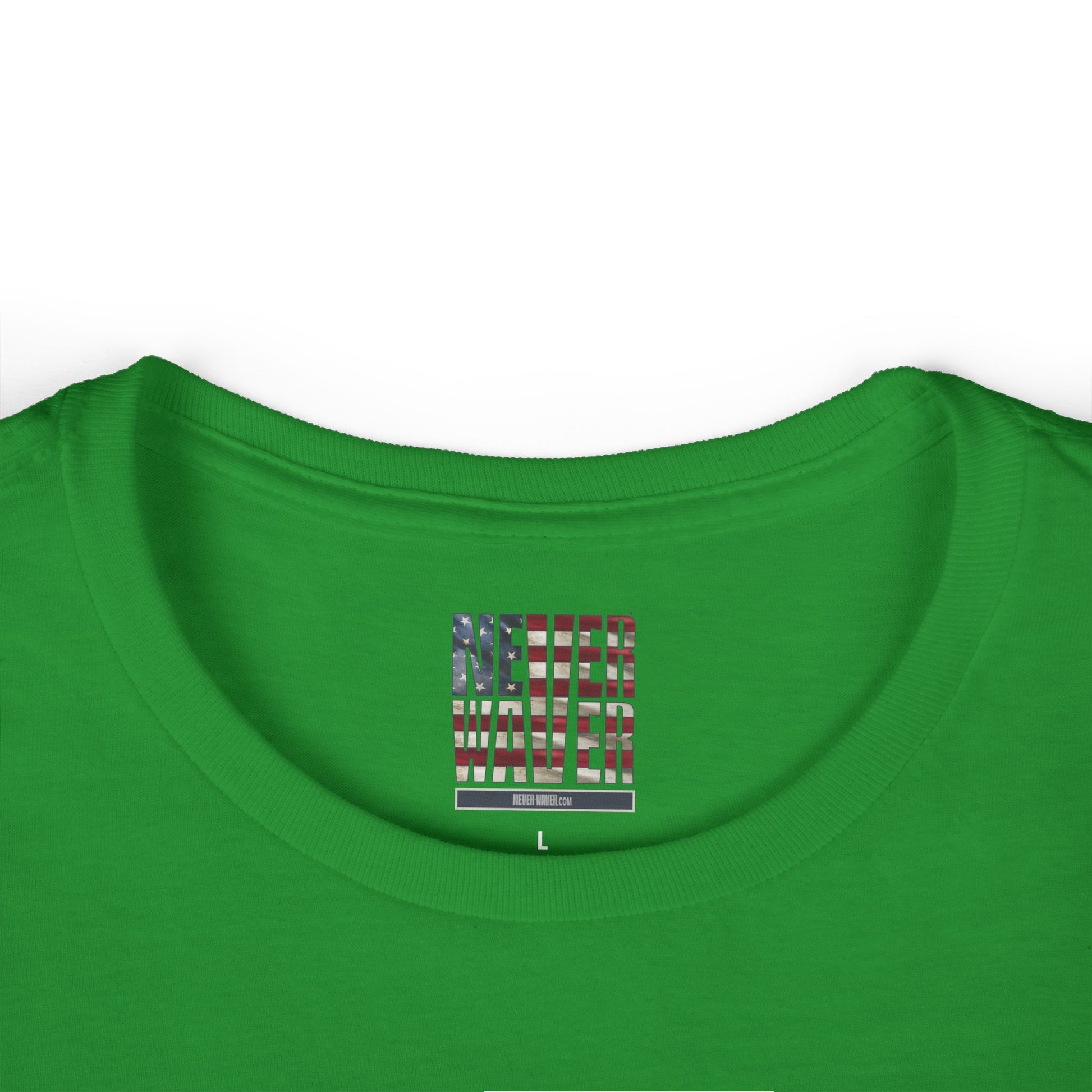 Never Waver Whisky Made me do it? Women's Soft Style Tee - - Never Waver