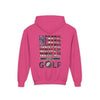 Youth Golf Hoodie - "Never Waver Golf" Sweatshirt for Young Golfers - Never Waver