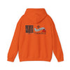 Unisex Heavy Blend™ Hooded Sweatshirt - "Never Waver I'll Bring The Trouble" Inspirational Hoodie - Never Waver