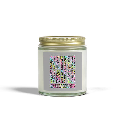Never Waver, Coconut Apricot Wax, Eco-Friendly Aromatherapy, Unique Home Decor, Motivational Gift , Relaxation Gift - Never Waver