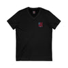 Unisex V-Neck Tee - Never Waver Be Red White and A little Bougie T-Shirt - Never Waver