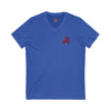 Unisex V-Neck Tee - Never Waver Be Red White and A little Bougie T-Shirt - Never Waver