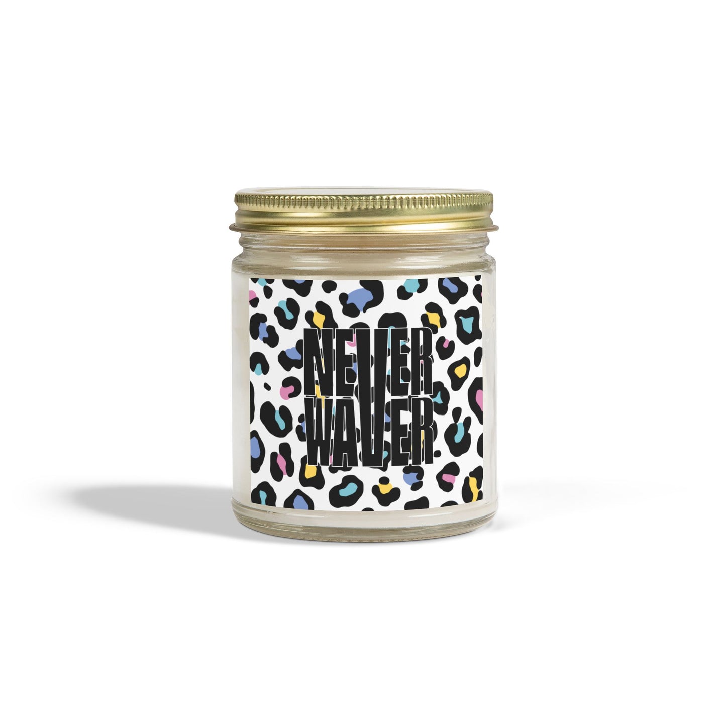 Never Waver Wild Vibes Scented Candles, Coconut Apricot Wax, Eco-Friendly Aromatherapy, Unique Home Decor, Gift for Her, Relaxation Gift - Never Waver