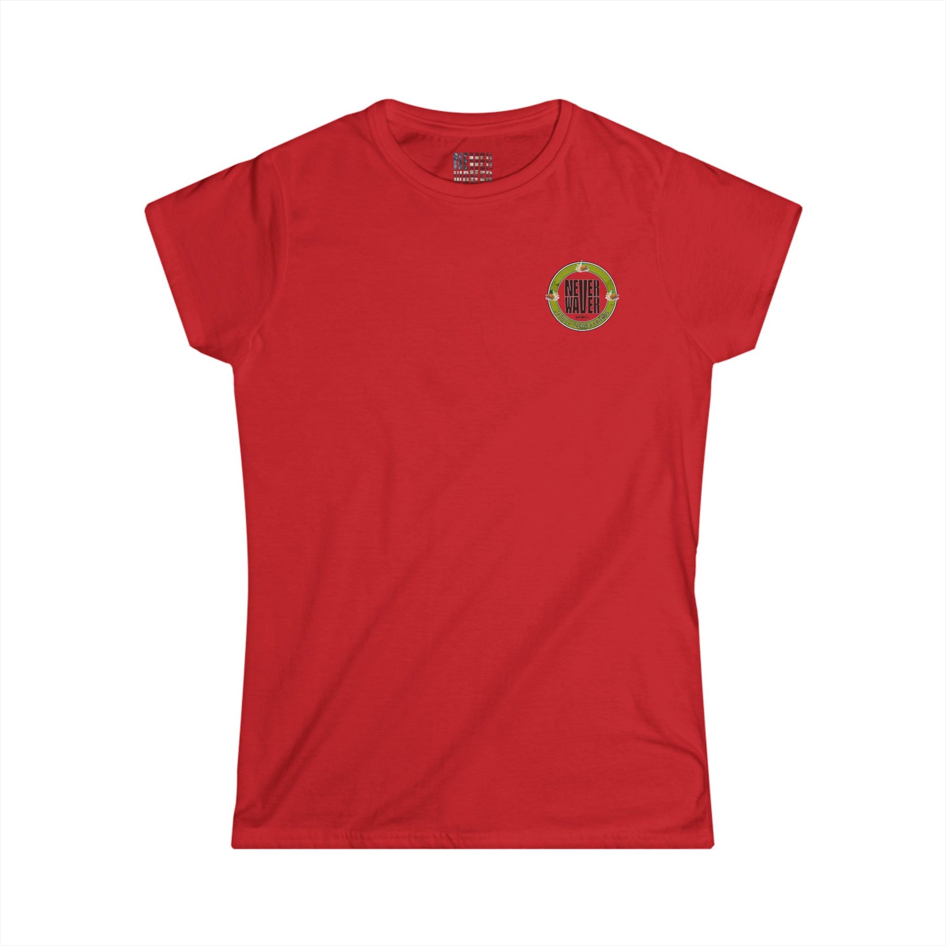 Never Waver Tequila, Tacos, And Friends Women's Soft Style Tee - - Never Waver