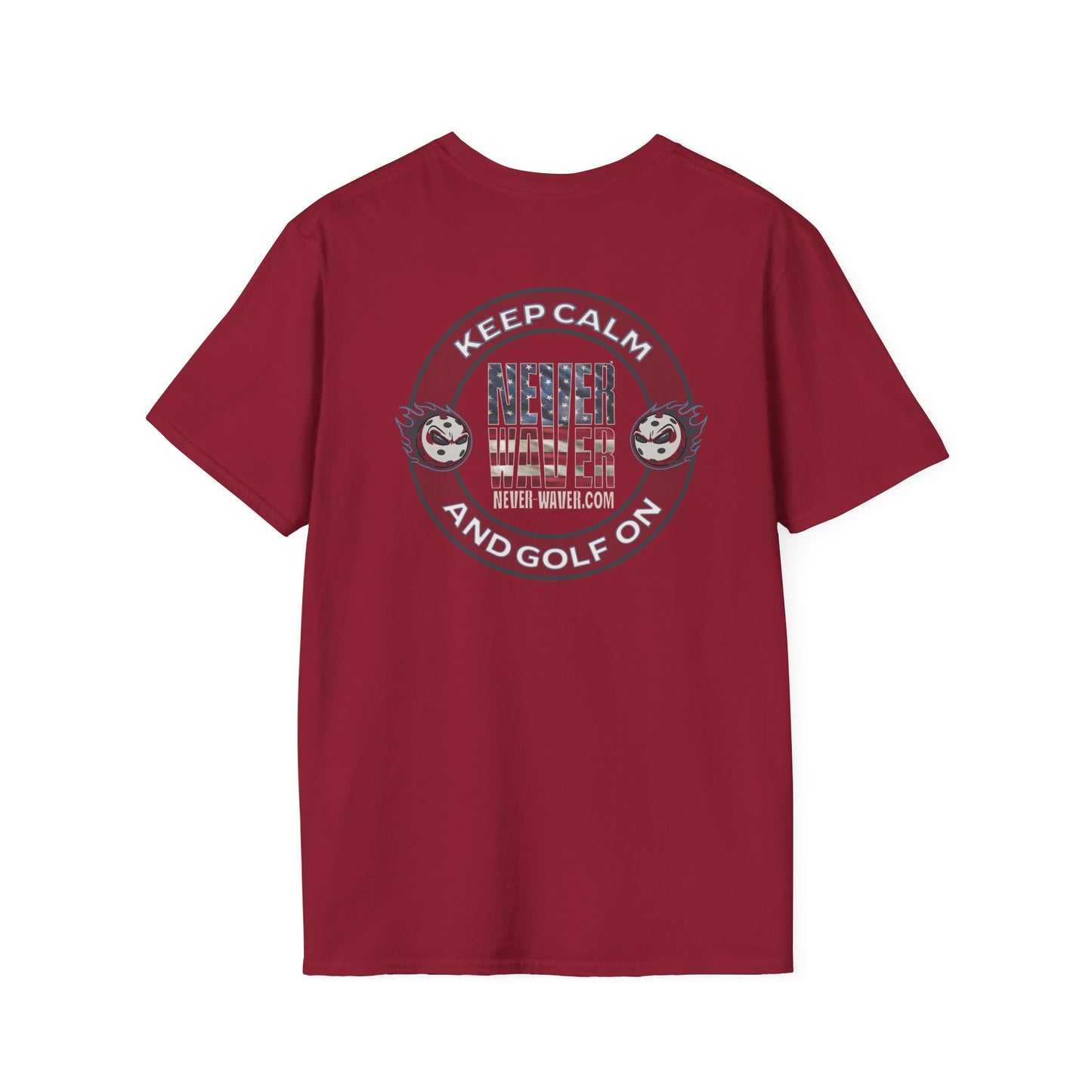 Never Waver Golf Unisex Soft style T-Shirt - Never Waver