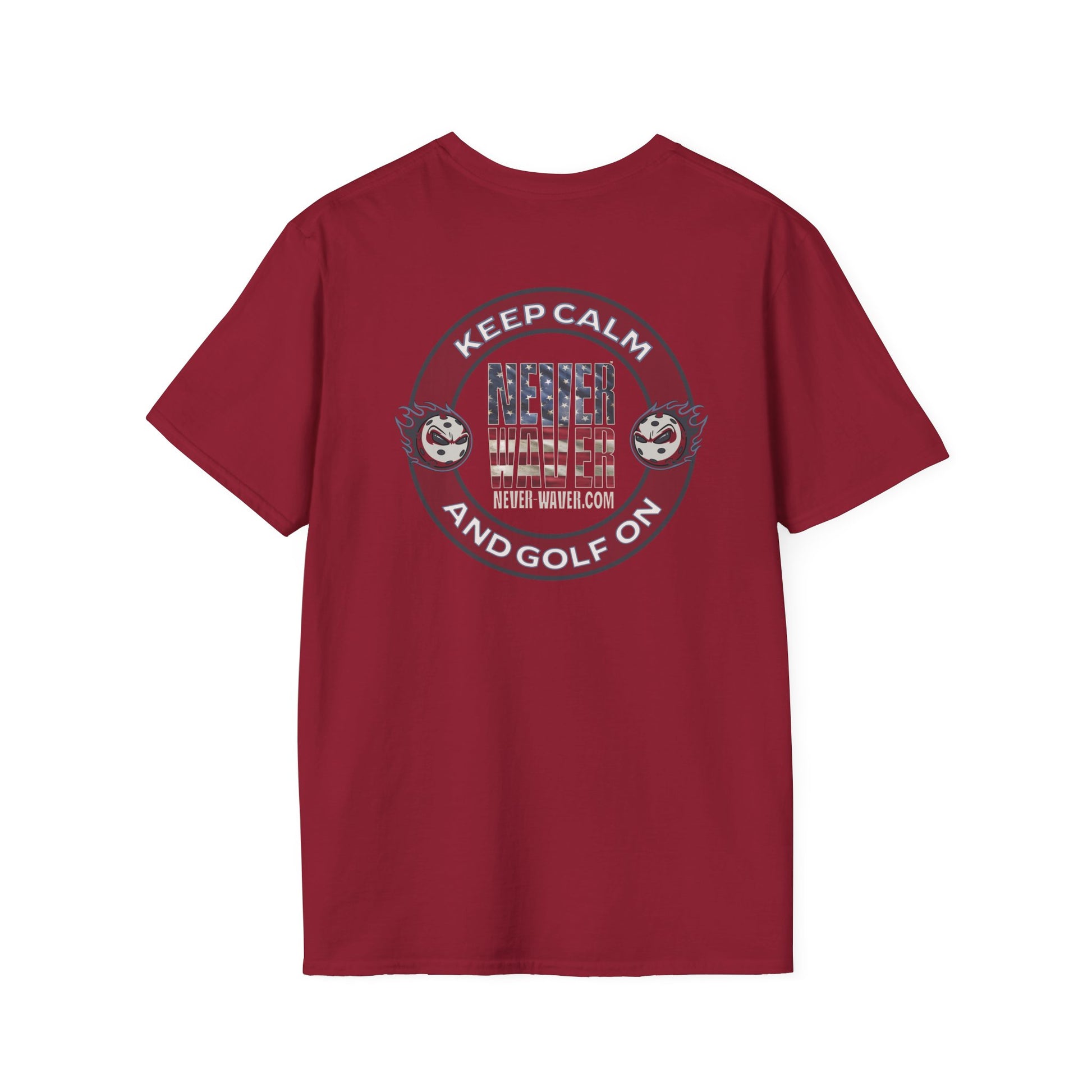 Never Waver Golf Unisex Soft style T-Shirt - Never Waver
