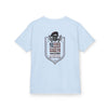 Patriotic Kids Heavy Cotton Tee - 'America Never Waver' USA Graphic Tee - Never Waver