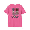 Never Waver Golf Unisex Soft style T-Shirt - Never Waver