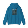 New York Fans Never Waver W Leopard Football Unisex Heavy Blend™ Hooded Sweatshirt - Never Waver
