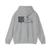 Unisex Heavy Blend™ Hooded Sweatshirt - "Never Waver I'll Bring The Getaway Car" Inspirational Hoodie - Never Waver