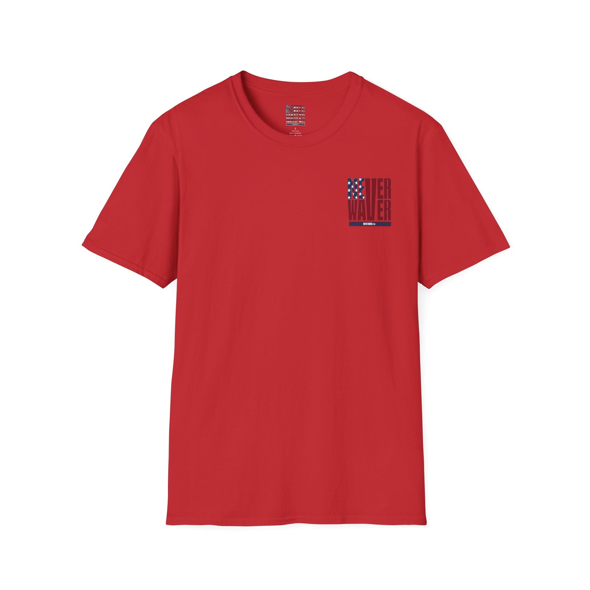 Never Waver Like This Mom Unisex Softstyle T-Shirt - Never Waver