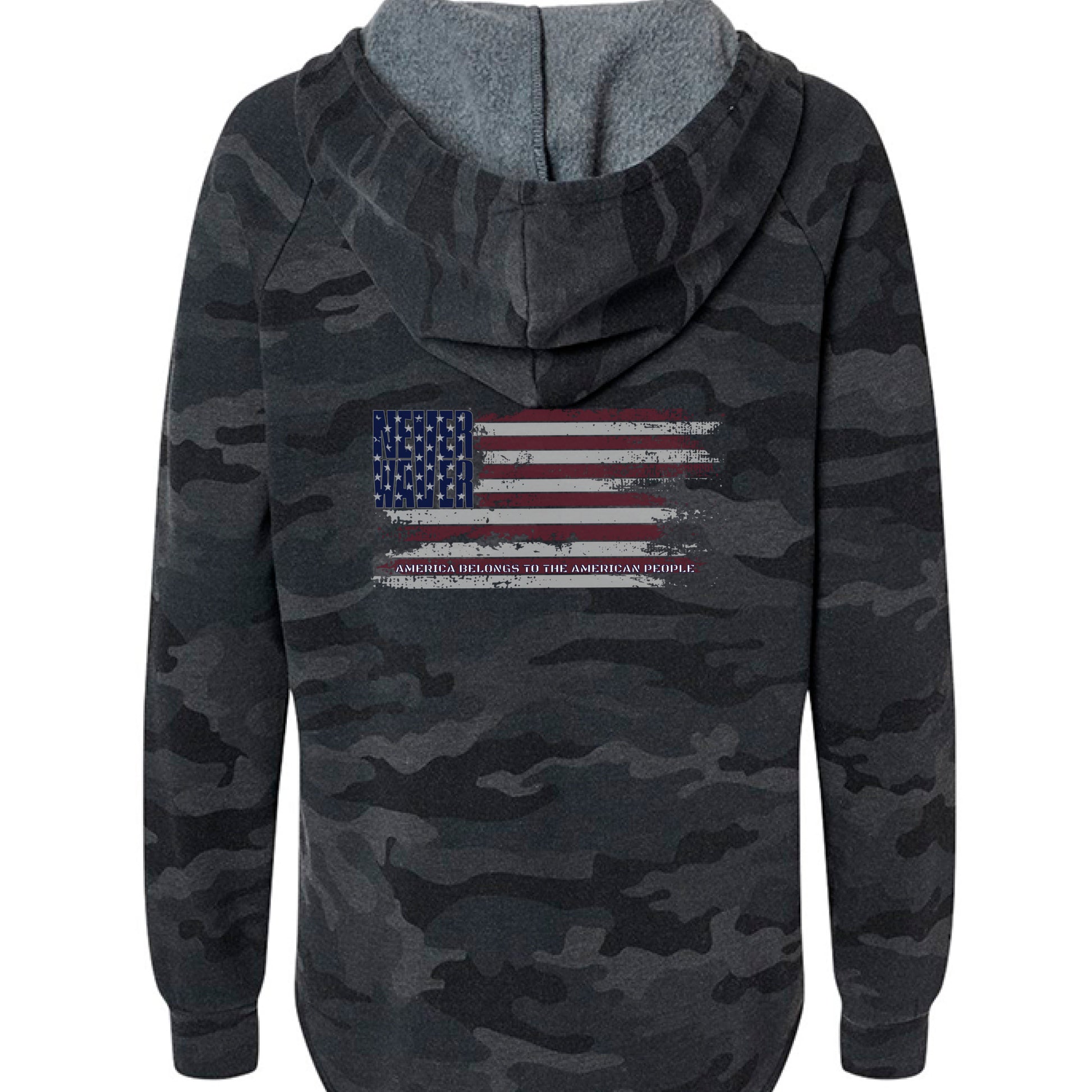 Black Camo Heather - BACK