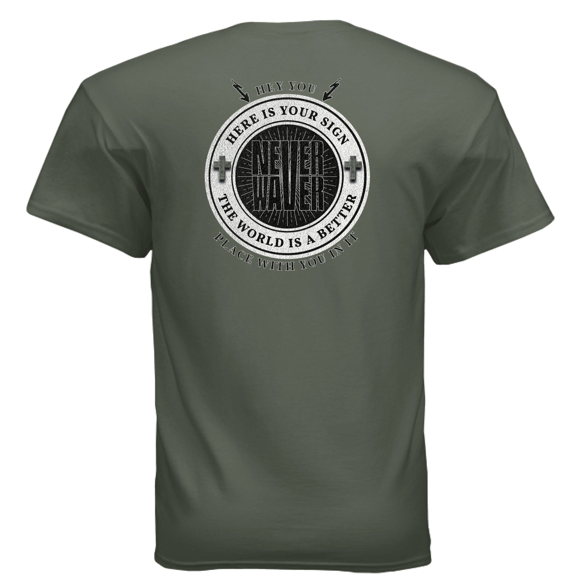 MILITARY GREEN - BACK