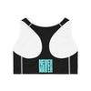 Never Waver Don't Wish For It Work For It Sports Bra (AOP) - Never Waver