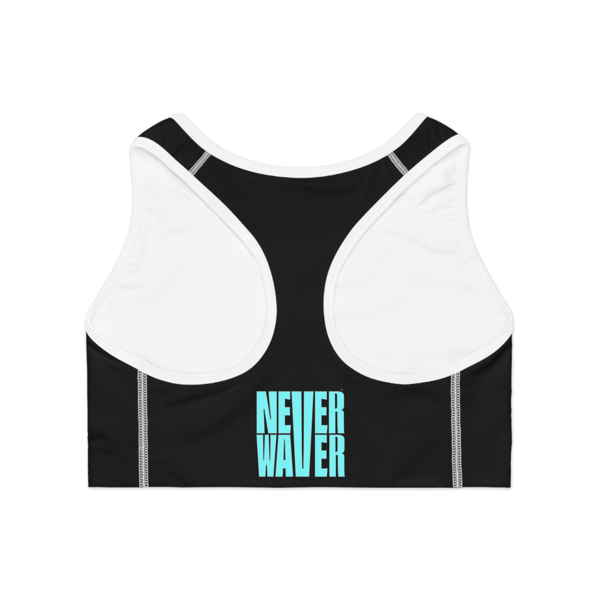 Never Waver Don't Wish For It Work For It Sports Bra (AOP) - Never Waver