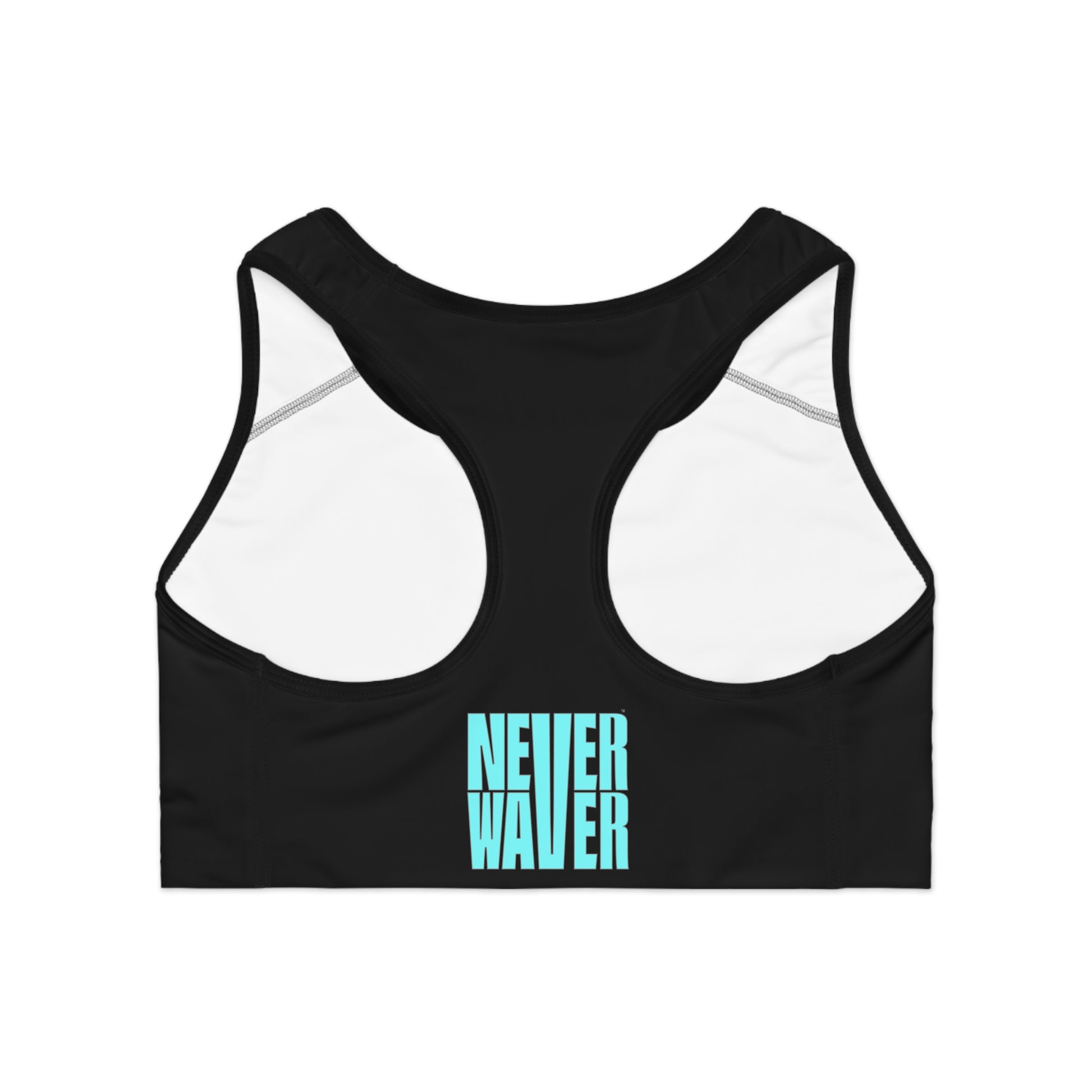 Never Waver Don't Wish For It Work For It Sports Bra (AOP) - Never Waver