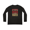 San Francisco Fans Never Waver With Leopard Football Women's Long Sleeve V-neck Shirt (AOP) - Never Waver