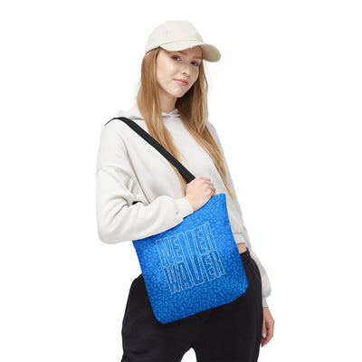 Never Waver Mamma Blue Leopard Tote Bag (AOP) - Never Waver