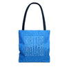 Never Waver Mamma Blue Leopard Tote Bag (AOP) - Never Waver