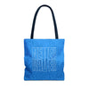 Never Waver Mamma Blue Leopard Tote Bag (AOP) - Never Waver