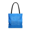 Never Waver Mamma Blue Leopard Tote Bag (AOP) - Never Waver