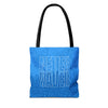 Never Waver Mamma Blue Leopard Tote Bag (AOP) - Never Waver