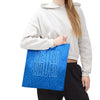 Never Waver Mamma Blue Leopard Tote Bag (AOP) - Never Waver