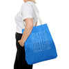 Never Waver Mamma Blue Leopard Tote Bag (AOP) - Never Waver