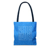 Never Waver Mamma Blue Leopard Tote Bag (AOP) - Never Waver
