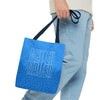 Never Waver Mamma Blue Leopard Tote Bag (AOP) - Never Waver