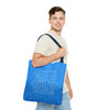 Never Waver Mamma Blue Leopard Tote Bag (AOP) - Never Waver