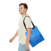 Never Waver Mamma Blue Leopard Tote Bag (AOP) - Never Waver