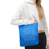 Never Waver Mamma Blue Leopard Tote Bag (AOP) - Never Waver