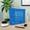 Never Waver Blue Leopard Cotton Cosmetic Bag - Never Waver