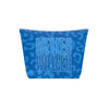 Never Waver Blue Leopard Cotton Cosmetic Bag - Never Waver