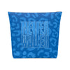 Never Waver Blue Leopard Cotton Cosmetic Bag - Never Waver