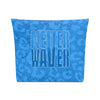 Never Waver Blue Leopard Cotton Cosmetic Bag - Never Waver