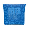 Never Waver Blue Leopard Cotton Cosmetic Bag - Never Waver