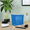 Never Waver Blue Leopard Cotton Cosmetic Bag - Never Waver