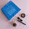 Never Waver Blue Leopard Cotton Cosmetic Bag - Never Waver