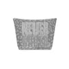 Never Waver  Gray Leopard Cotton Cosmetic Bag - Never Waver